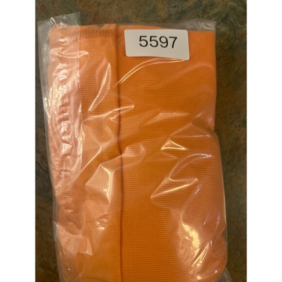 DSG Womens XL Cotton Seamless Shortie Light Orange - Picture 8 of 8